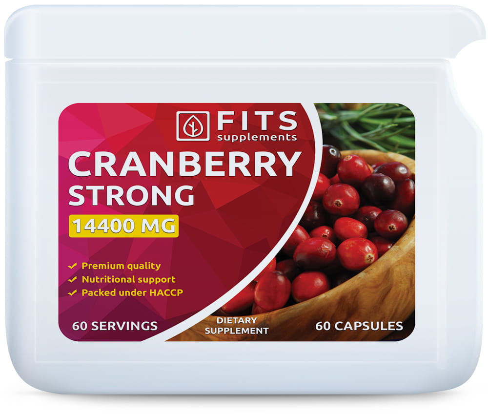 Cranberry Strong 14,400mg 60 capsules