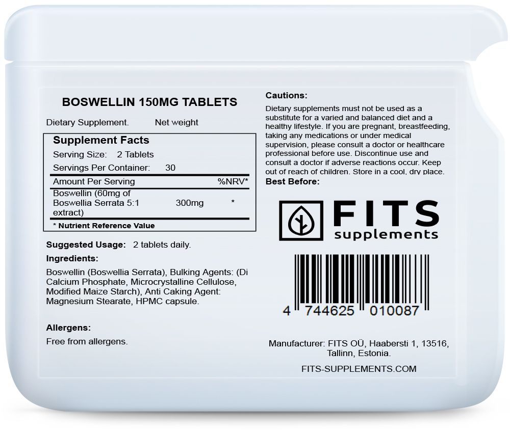 Boswellin 150 mg Tabletten