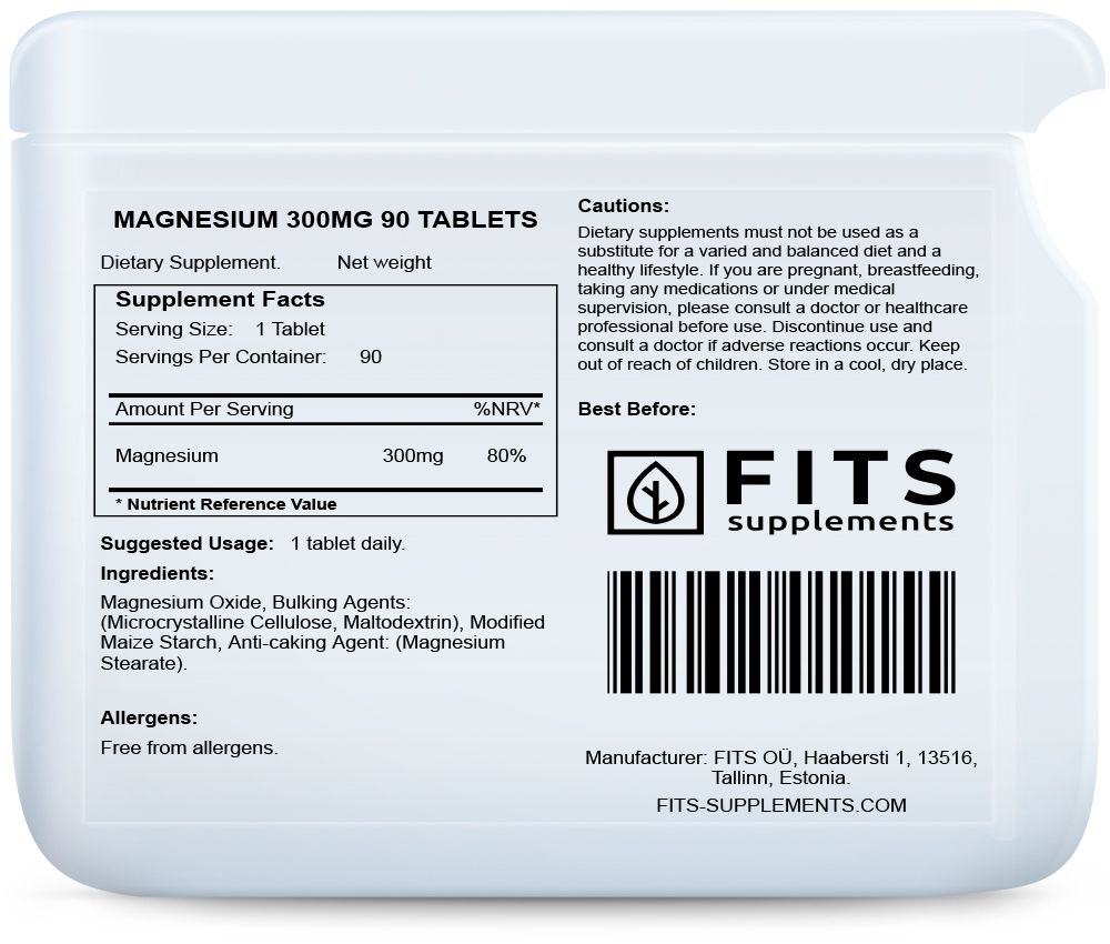 Magnesium 300 mg Tabletten N90