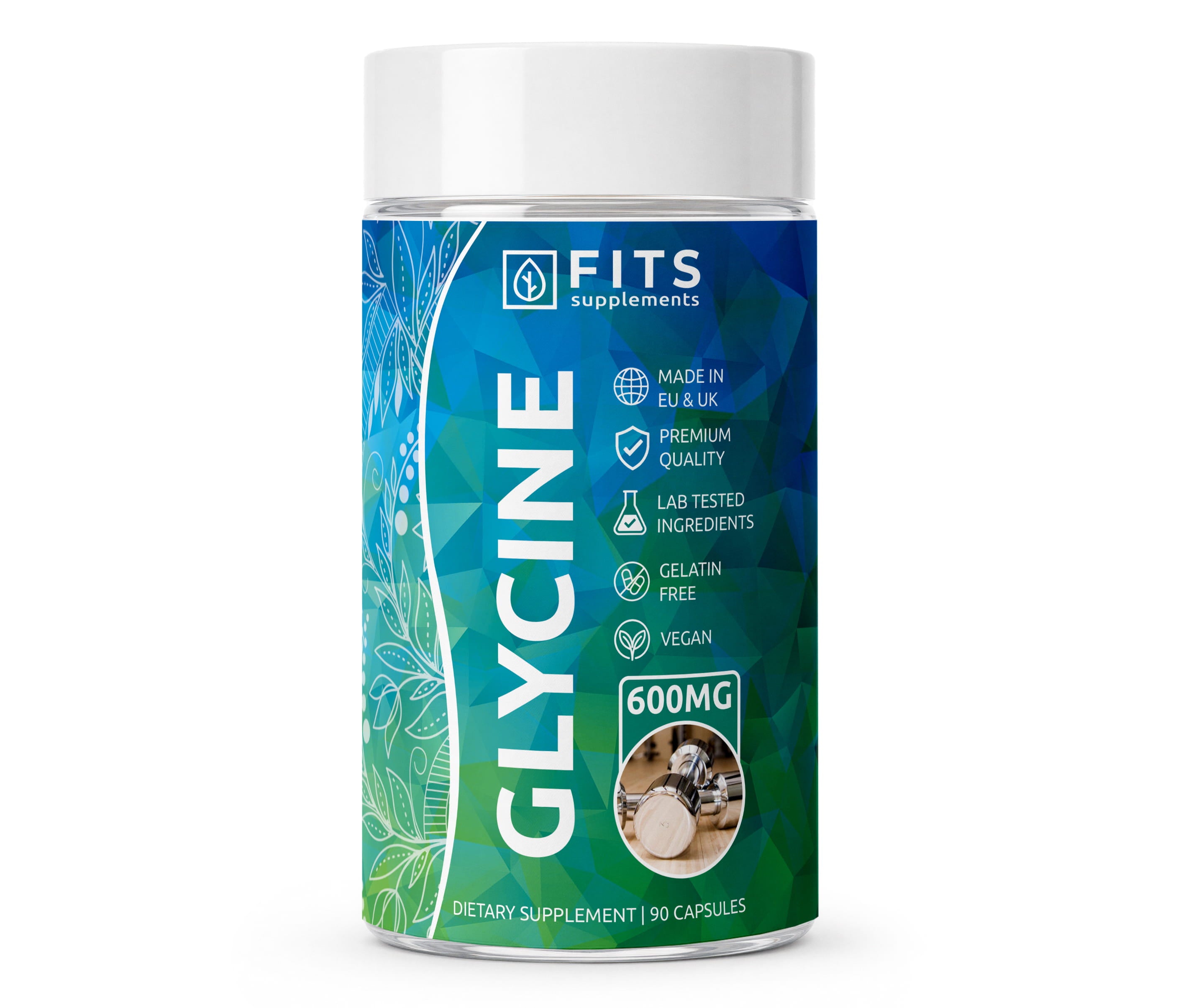 Glycine 600mg 90 capsules