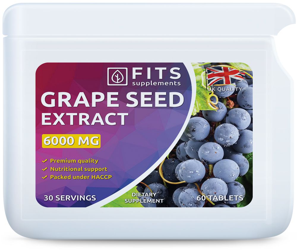 Grape Seed Extract 6000mg 60 tablets