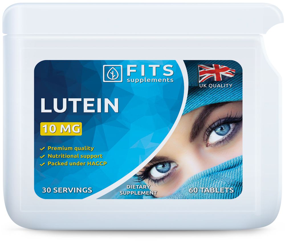 Lutein 10mg 60 tablets