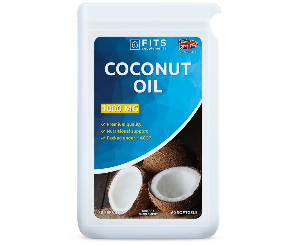 Coconut Oil 1000mg 60 softgels