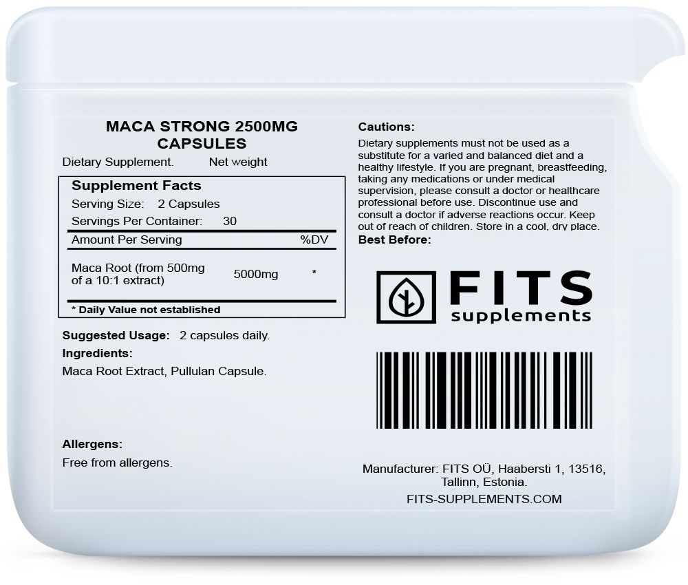 Maca Stark 2500 mg Tabletten