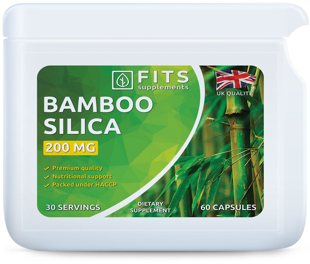 Bamboo Silica 200mg 60 capsules