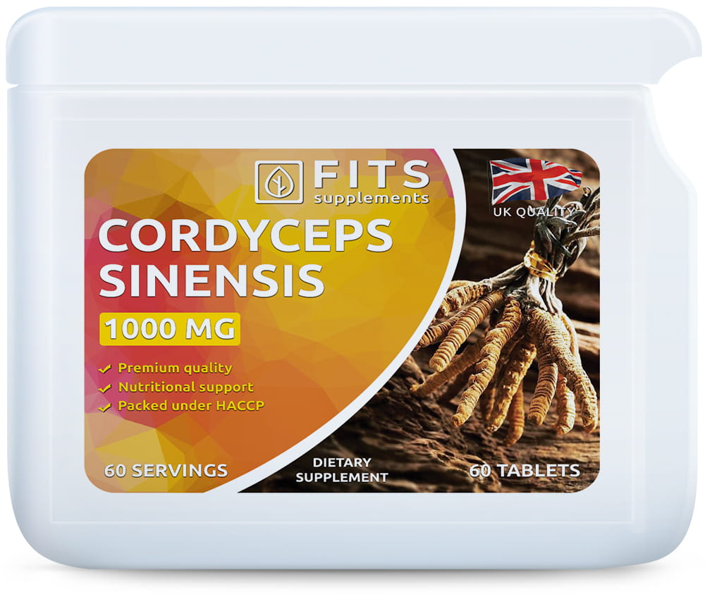 Cordyceps Sinensis 1000mg 60 tablets