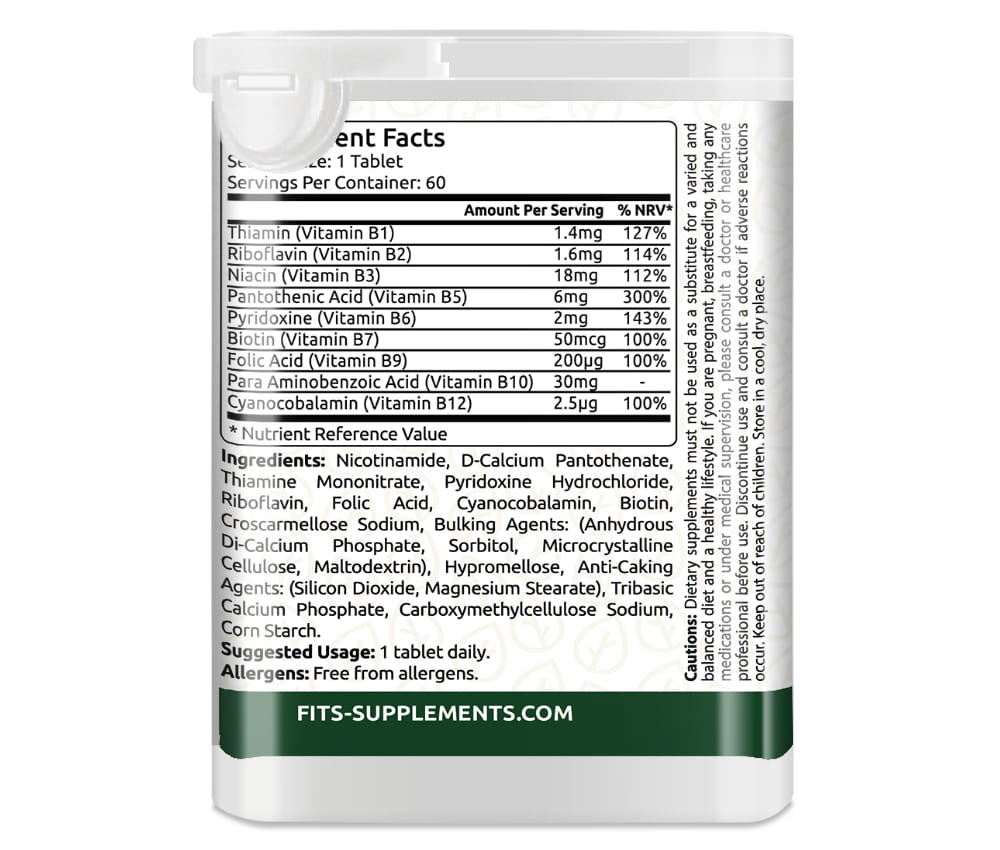 Vitamin B Komplex 60 Tabletten