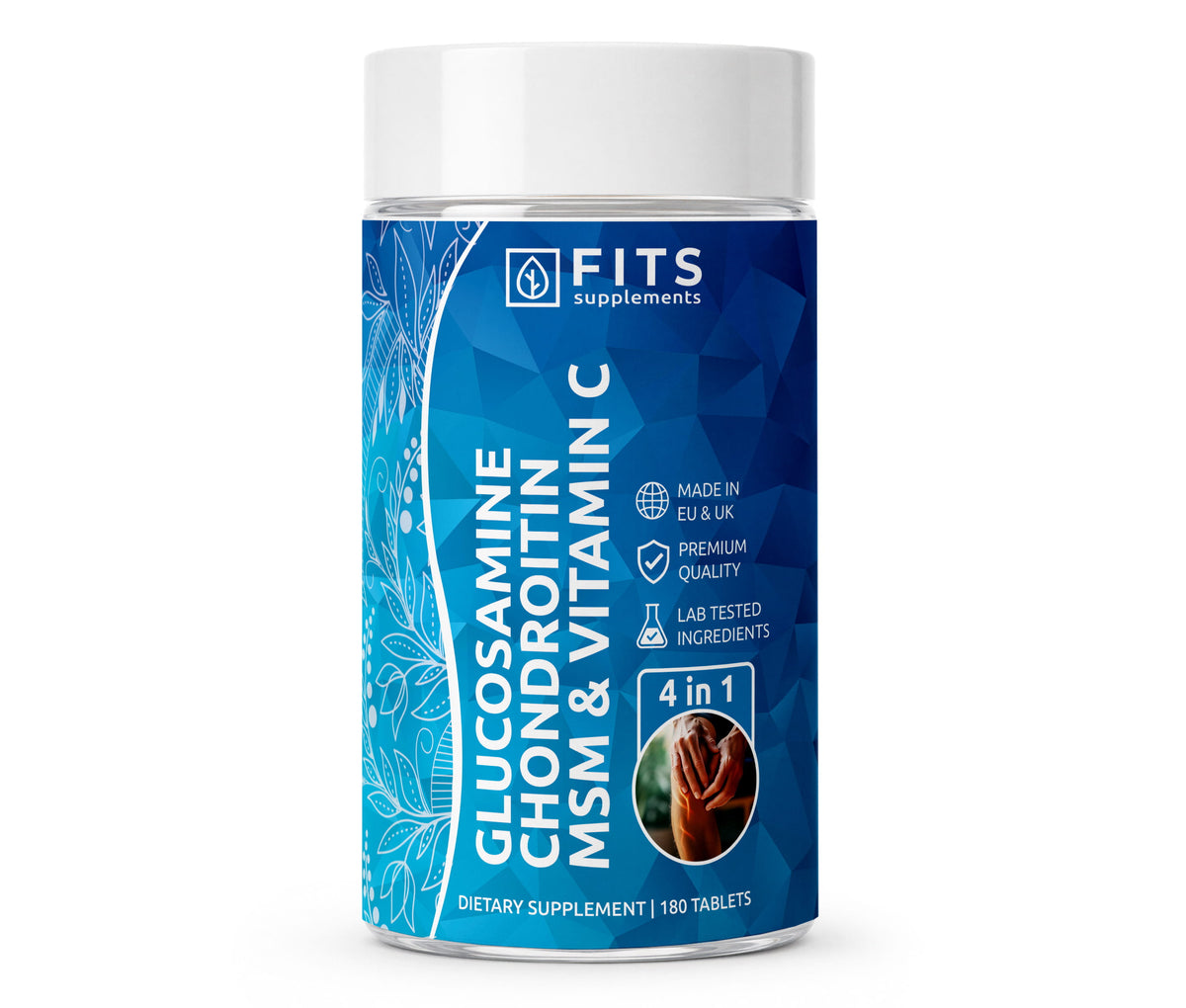 Glucosamine, Chondroitin, MSM and Vitamin C 180 Tabletten