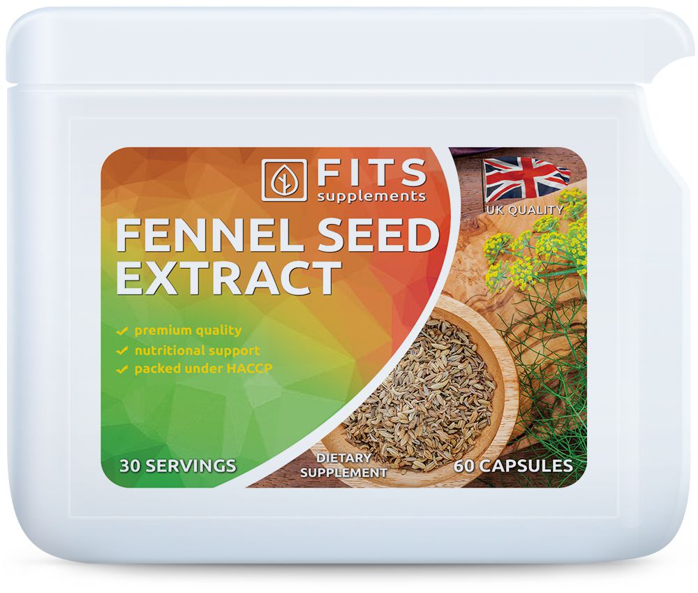 Fennel Seed Extract 480mg 60 capsules
