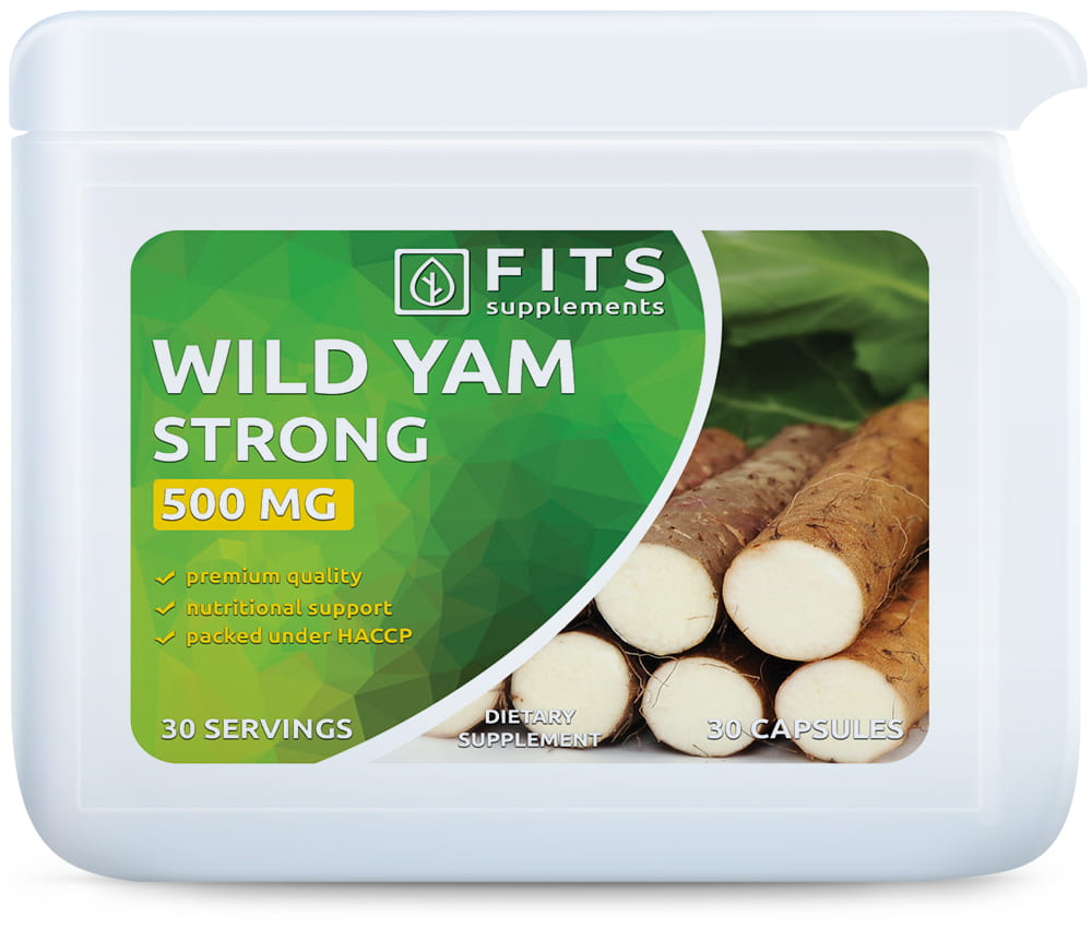 Mexican Wild Yam 500mg 30 capsules
