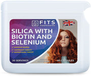Silica with Biotin and Selenium 60 capsules