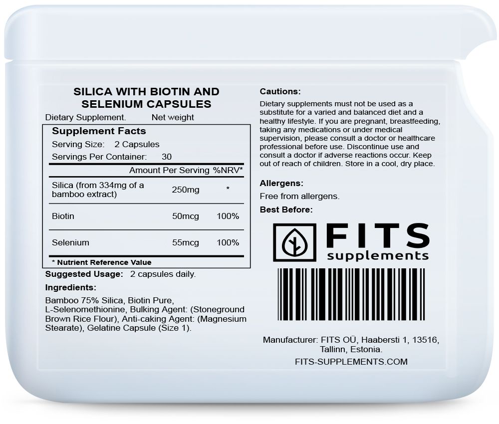 Silica mit Biotin- und Selenkapseln