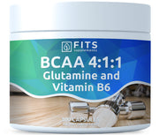 BCAA 4:1:1 with Glutamine and Vitamin B6 300 capsules