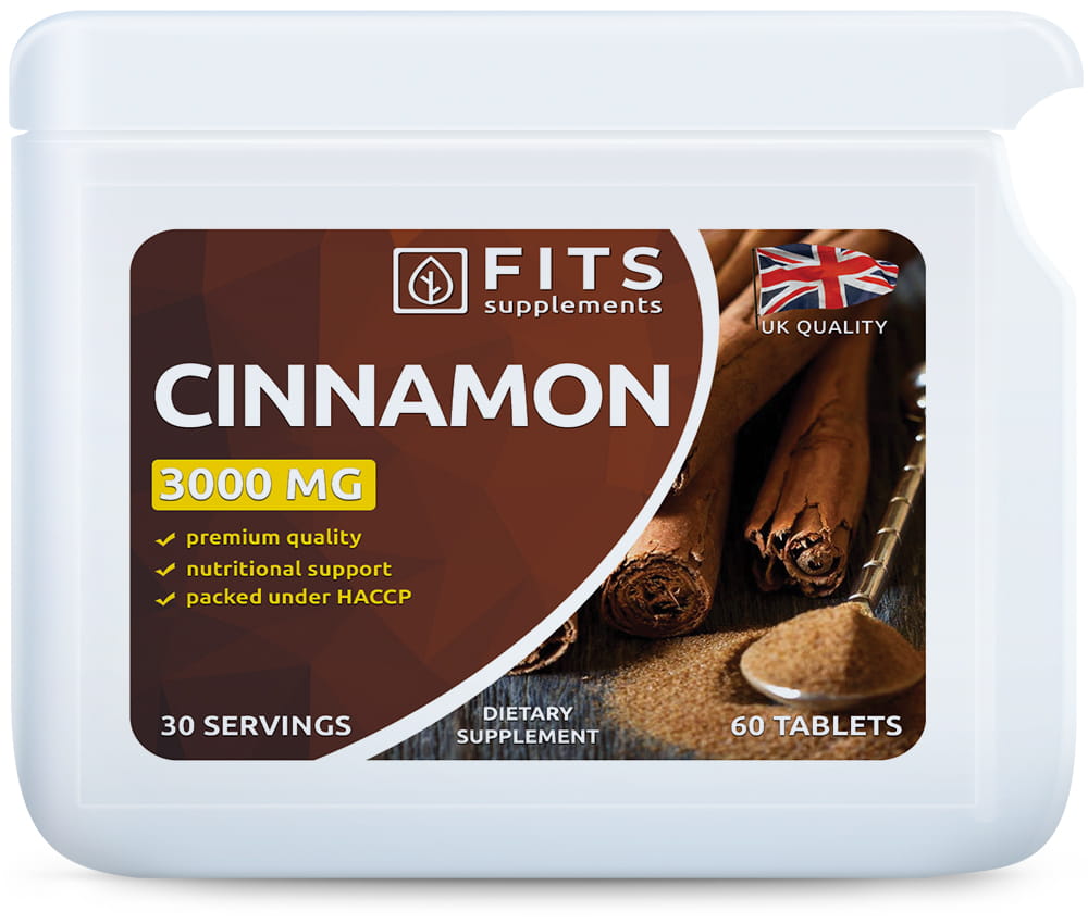Cinnamon 3000mg 60 tablets