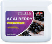 Acai-Beere 2000 mg und grüner Tee 1350 mg Tabletten