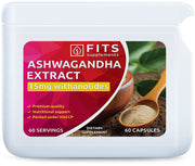 Ashwagandha Extract Strong 600mg 15mg vitatinoids 60 capsules