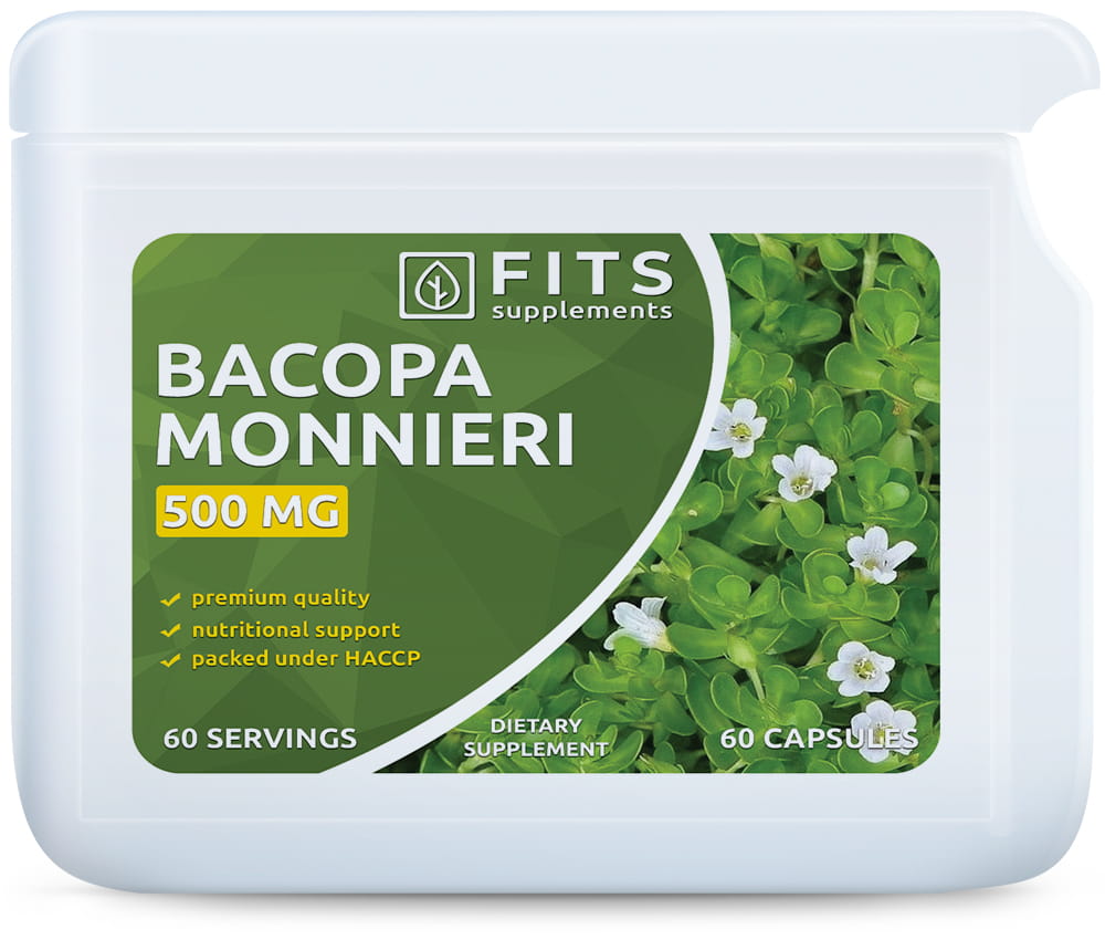 Bacopa Monnieri 500mg 60 capsules