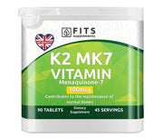Vitamin K2 MK7 100 mcg 90 Tabletten