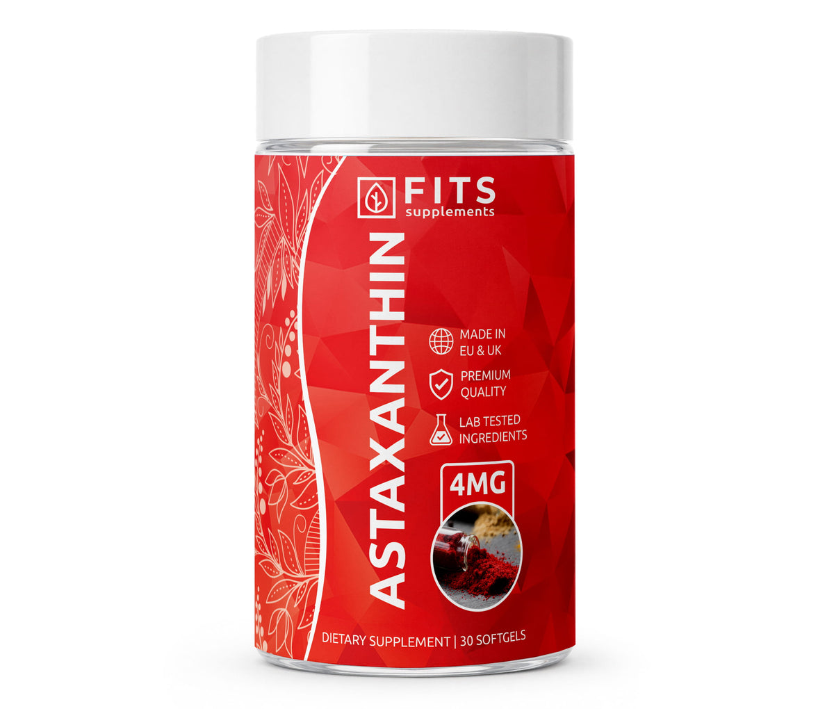Astaxanthin 4 mg 30 Weichkapseln