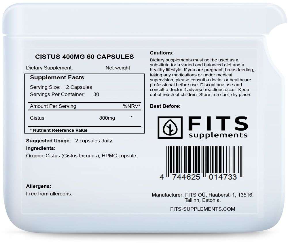 Cistus 400 mg Kapseln