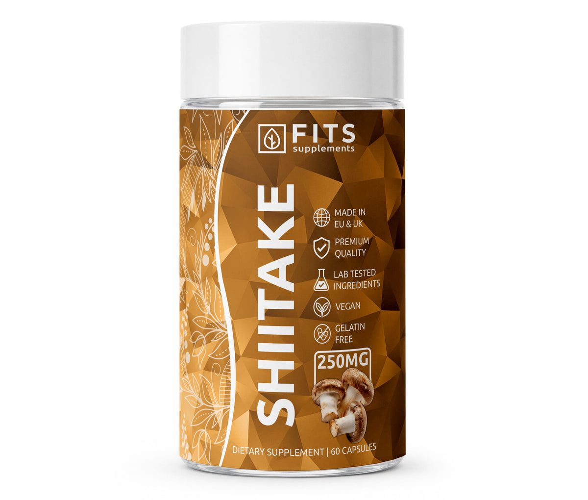 Bio-Shiitake 250 mg Kapseln