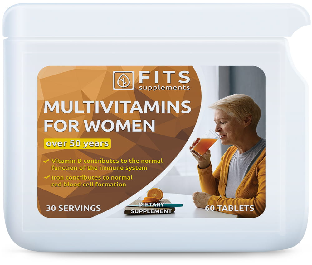 Multivitamin for Women Over 50 Years 60 tablets