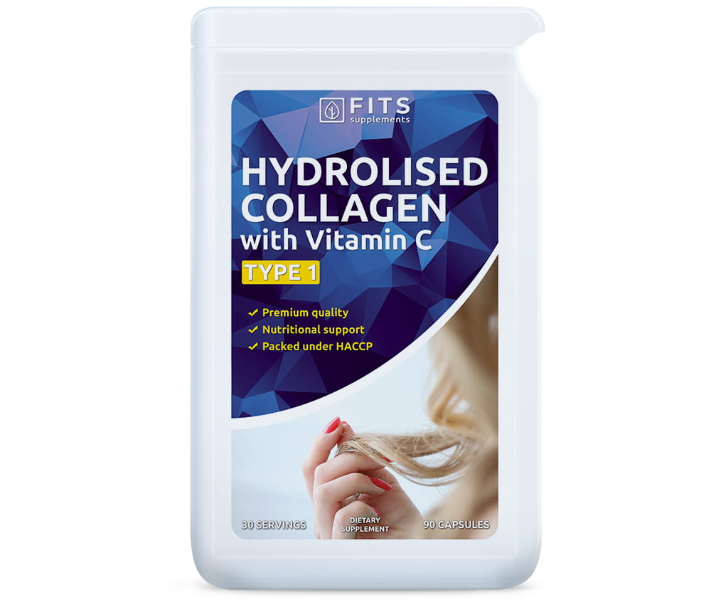 Hydrolyzed Collagen Type 1 with Vitamin C 90 capsules