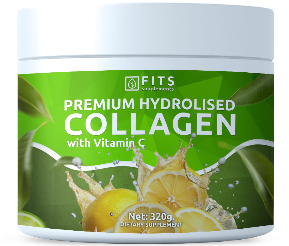 Premium Hydrolyzed Collagen with Vitamin C 320g powder