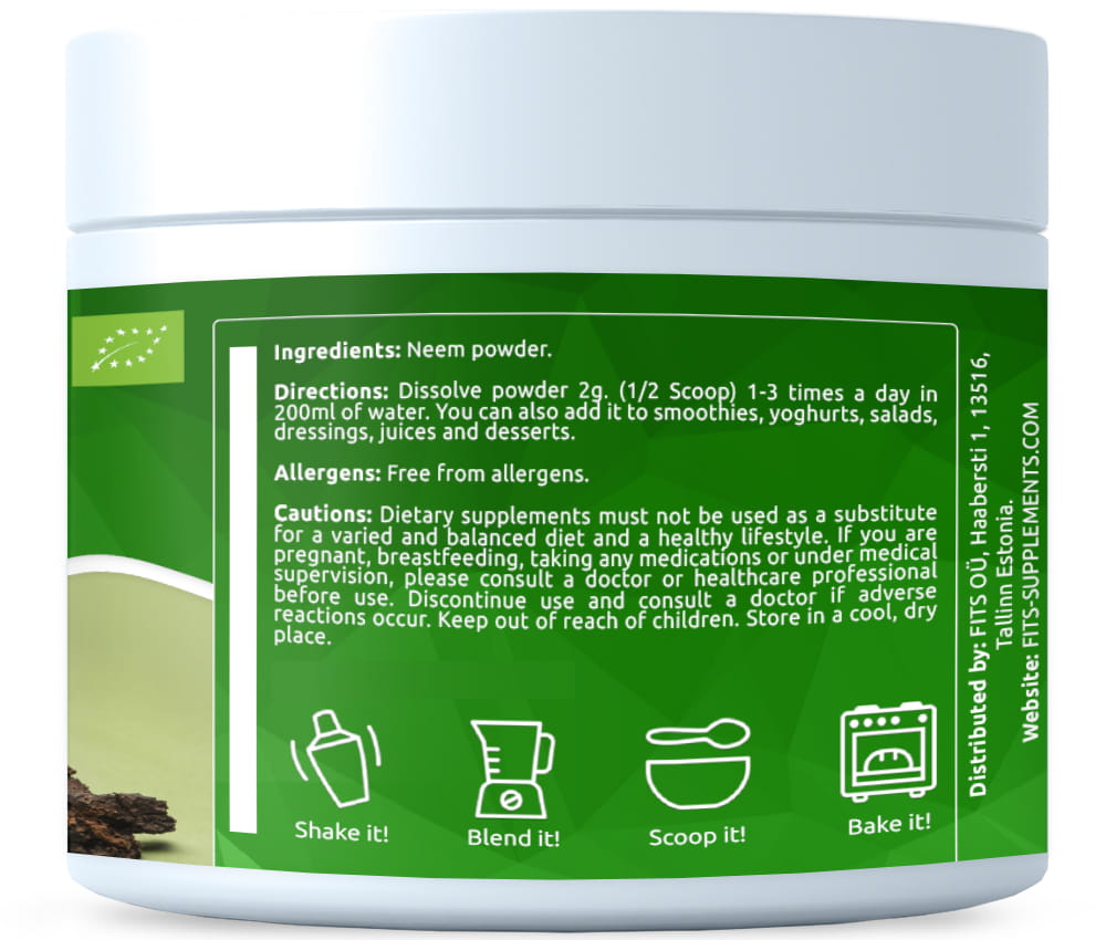 BIO Organic Neem 200g Pulver