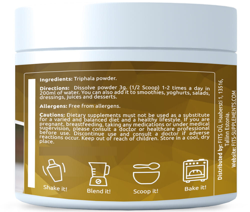 BIO Organic Triphala 200g Pulver