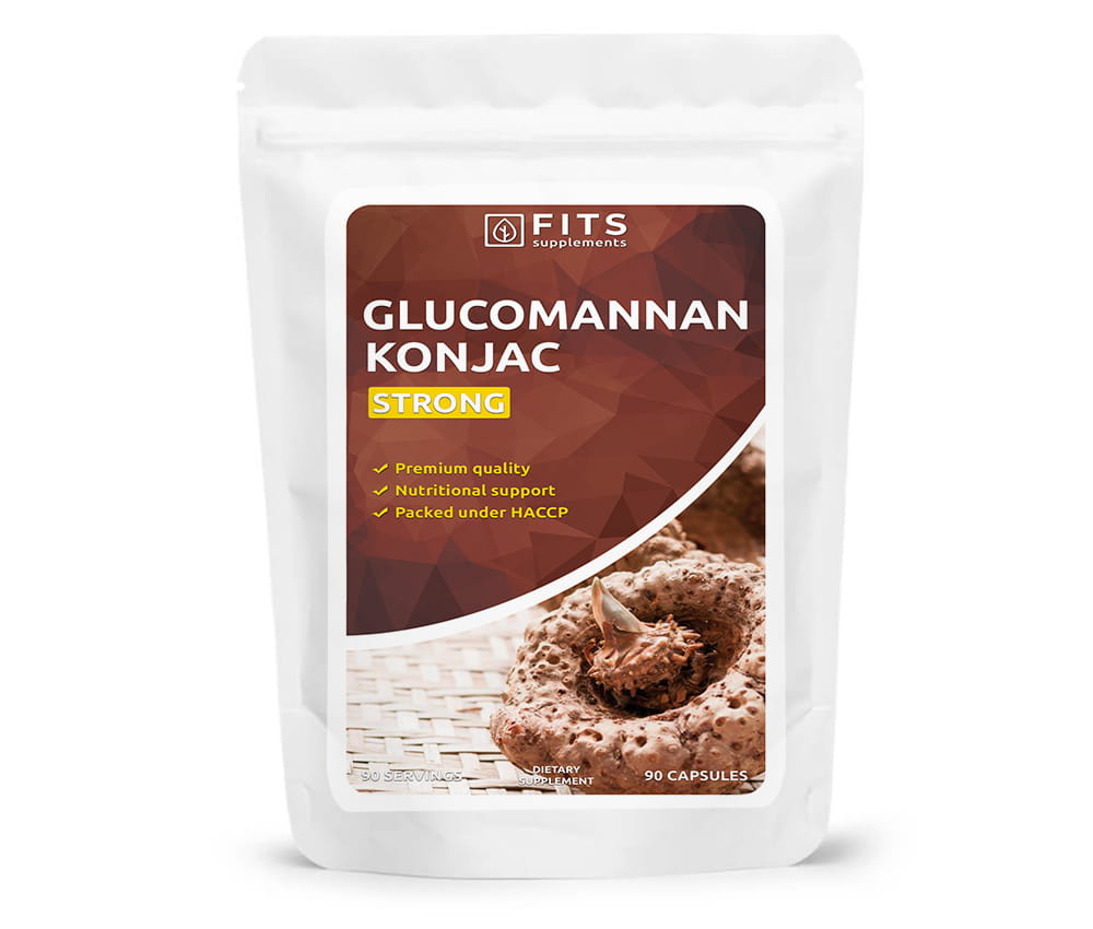 Glucomannan Konjak Strong 600 mg Kapseln