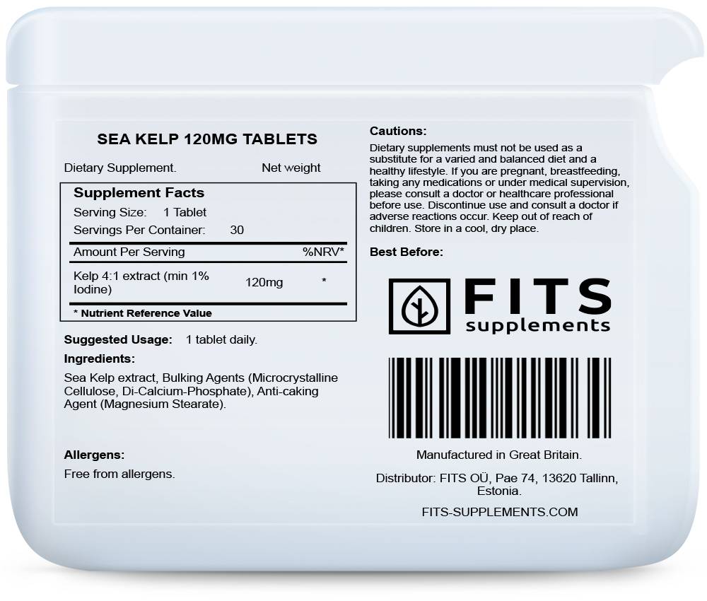 Kelp 120 mg Tabletten