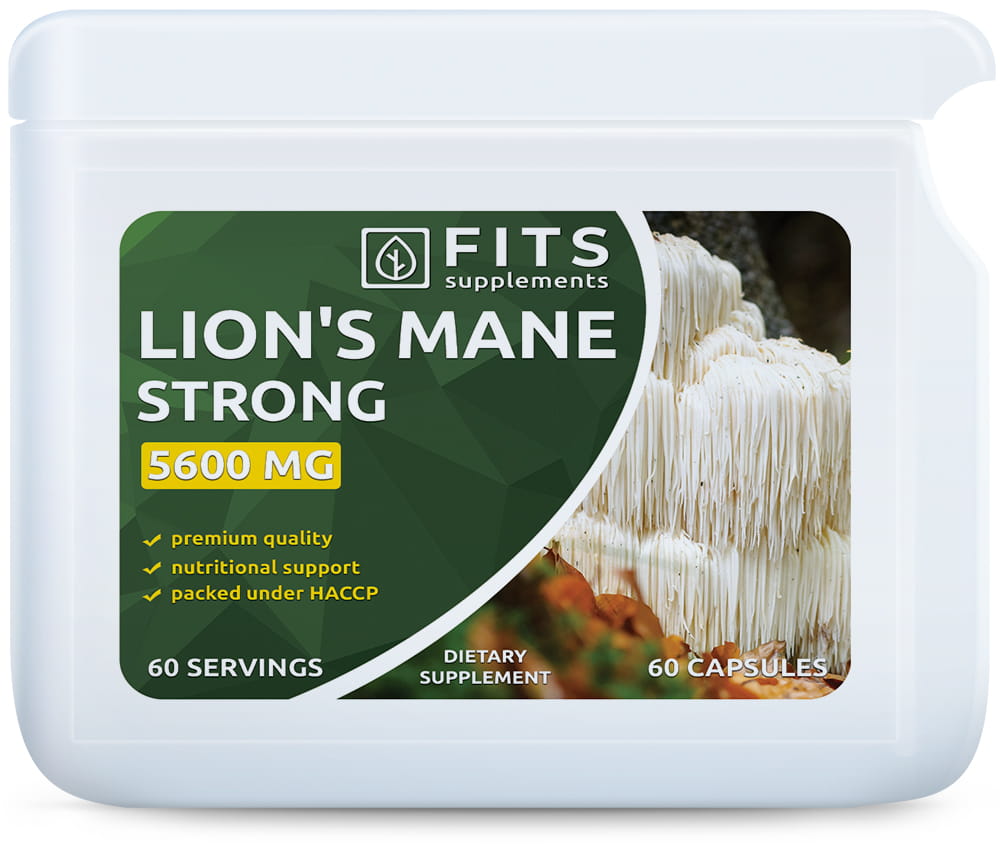 Lion's Mane Strong 5600mg 60 capsules