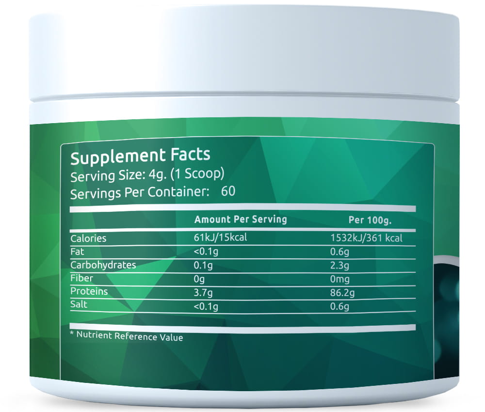 Premium Hydrolyzed Marine Collagen powder 240g