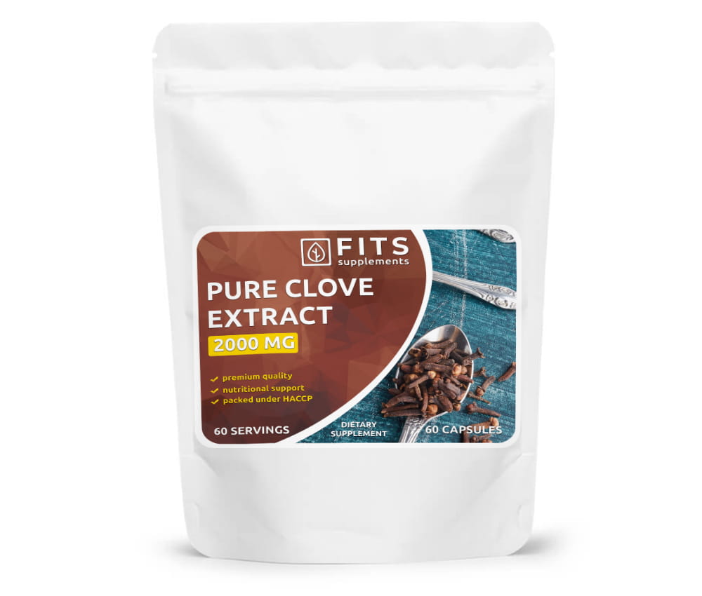 Clove 2000mg 60 capsules