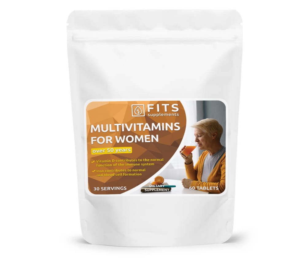 Multivitamine voor vrouwen boven 50 jaar 60 tabletten