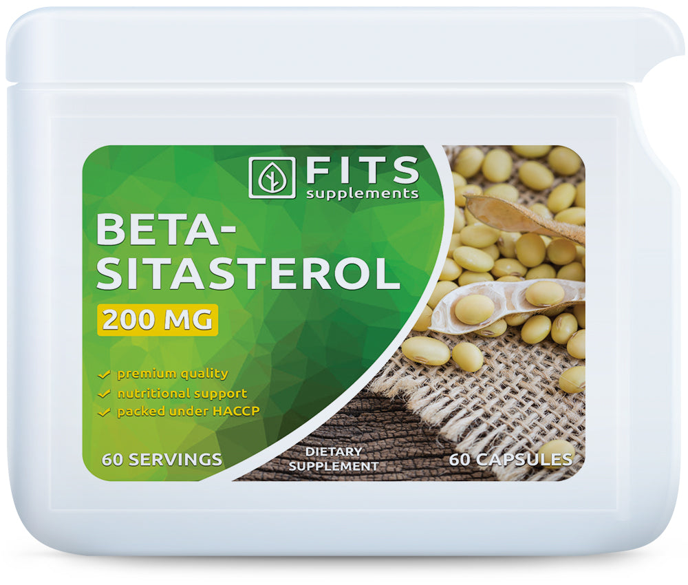 Beta-Sitosterol Plant Sterols 200mg 60 capsules