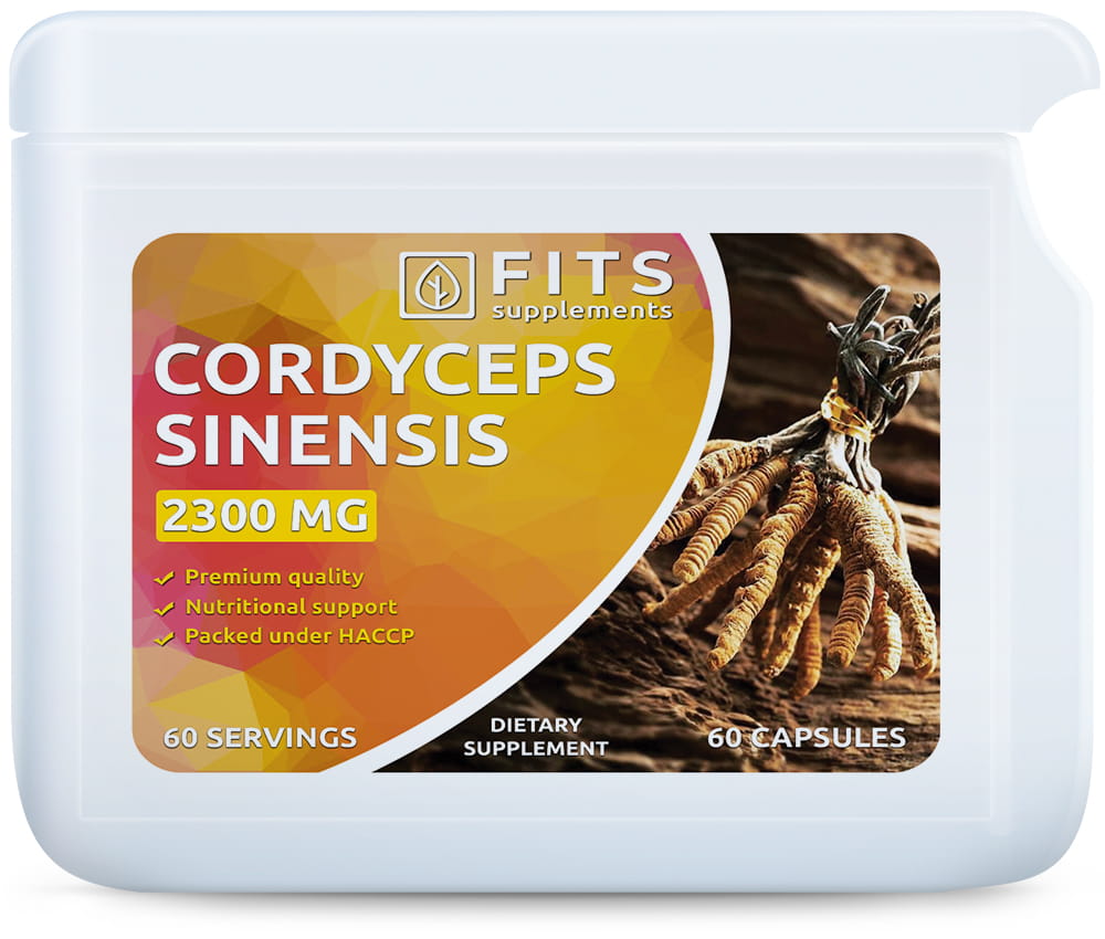 Cordyceps Sinensis Strong 2300mg 60 capsules