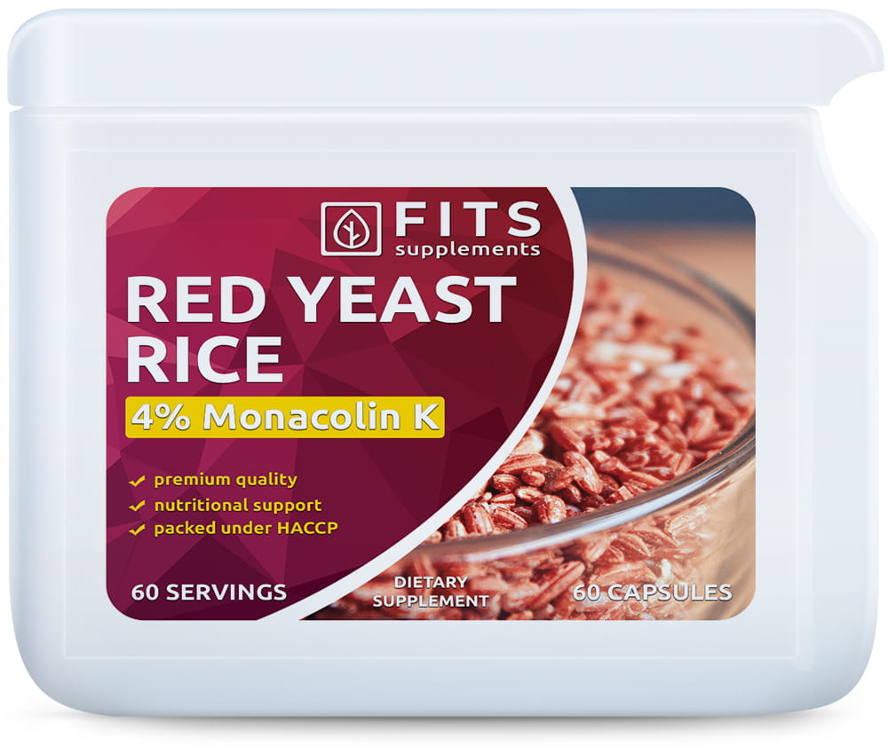 Red Yeast Rice Monacolin K 60 capsules