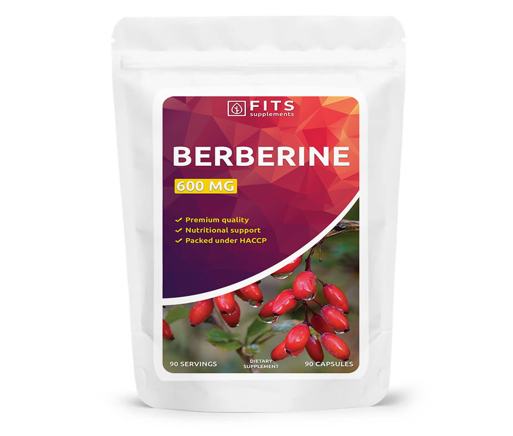 Berberin HCL Stark 600mg 90 Kapseln