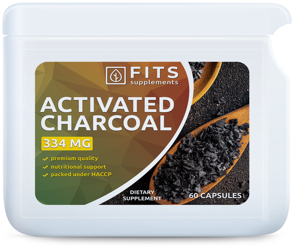 Activated Coconut Charcoal 334mg 60 capsules