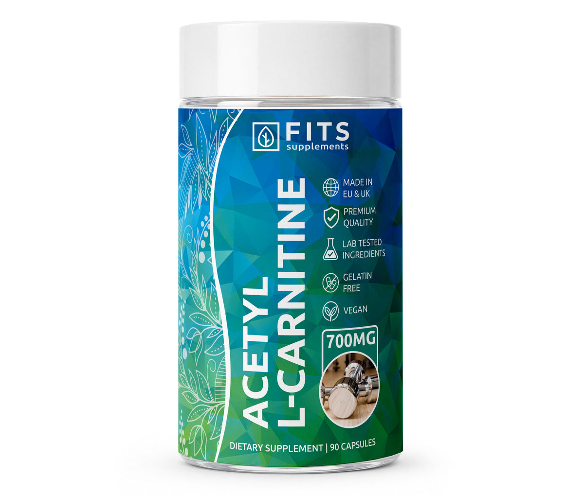 Acetyl-L-Carnitin 700 mg 90 Kapseln