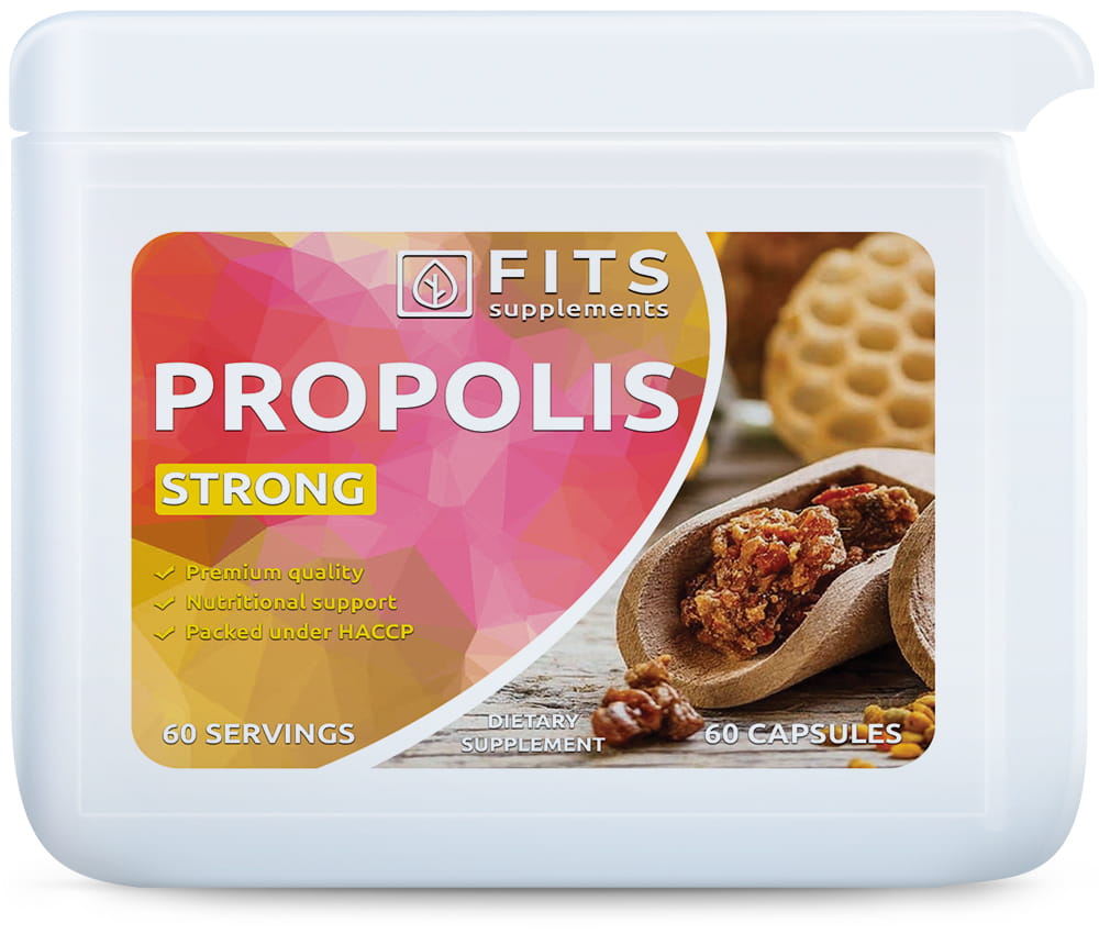 Propolis Strong 1750mg 60 capsules