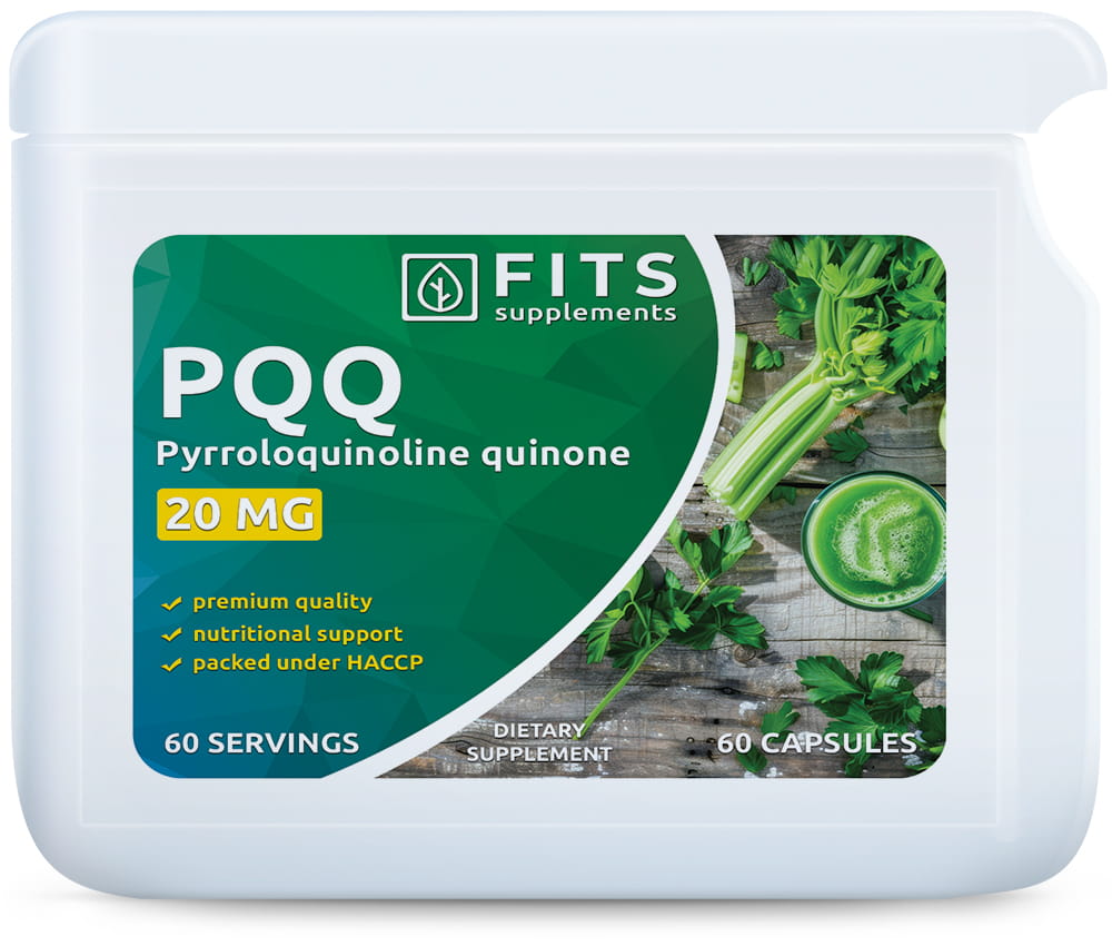 PQQ 20mg 60 capsules