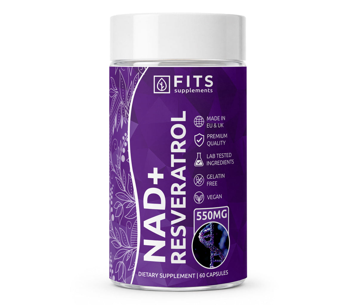 NAD+ und Resveratrol 60 Kapseln