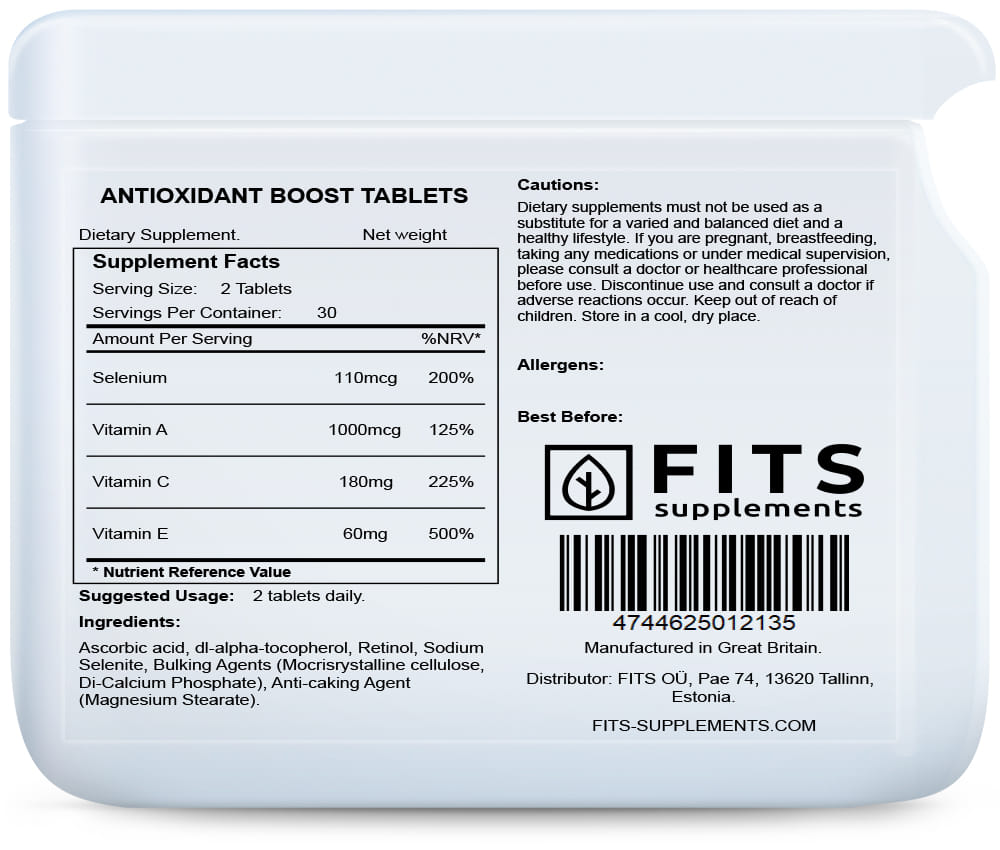 Antioxidant Boost 60 tablets