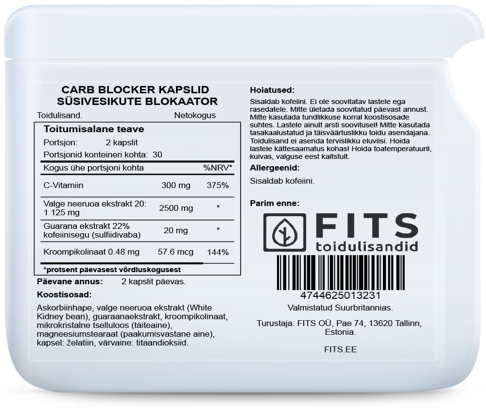 Carb Blocker 60 capsules
