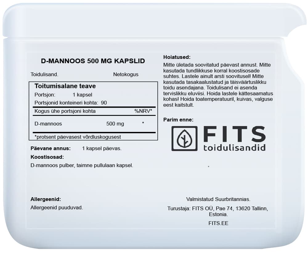D-Mannose 500 mg Kapseln