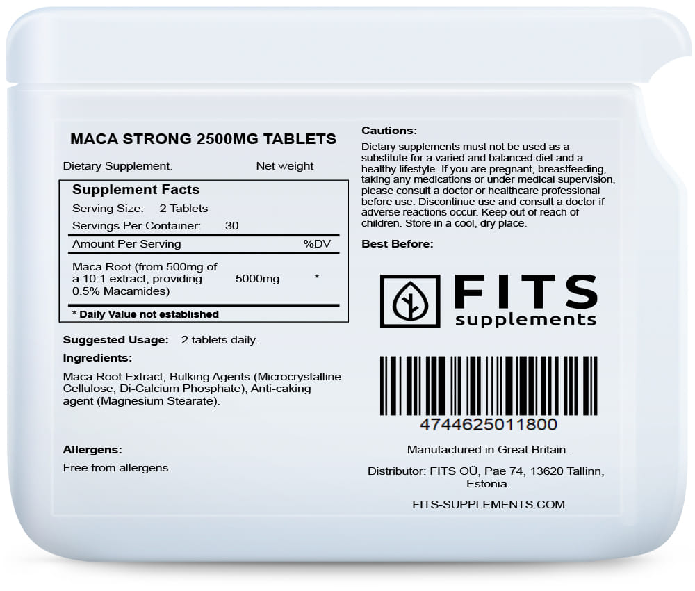 Maca Stark 2500 mg Tabletten