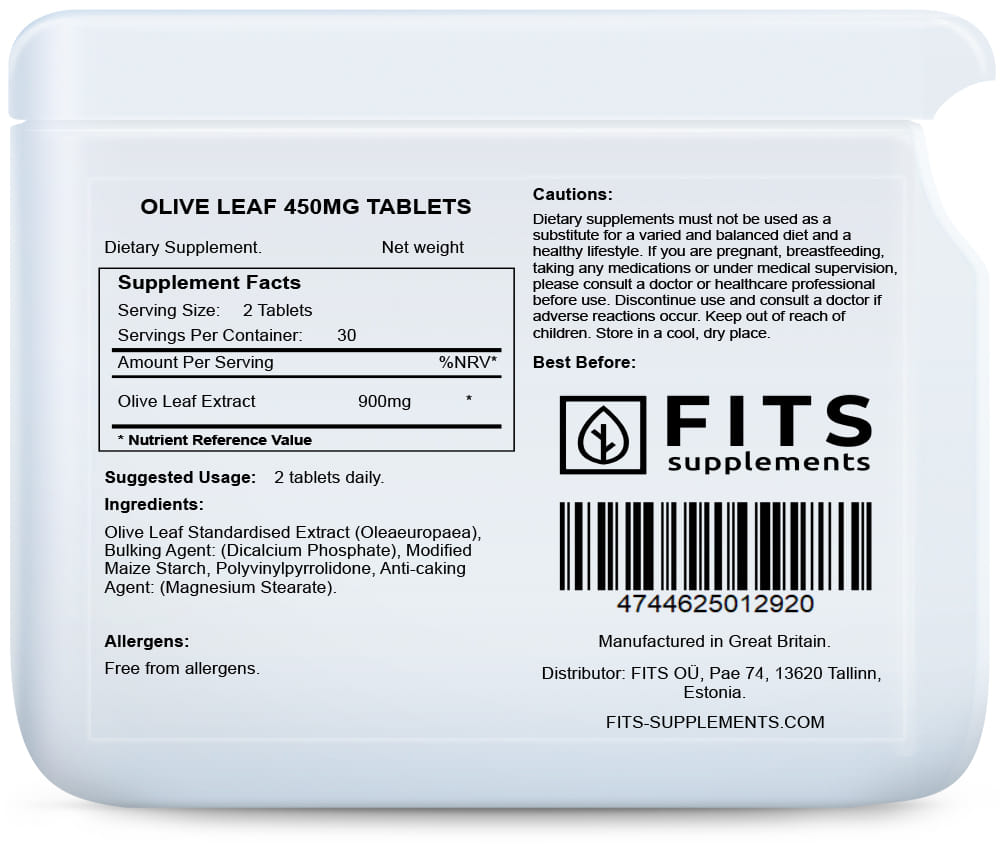 Olivenblatt 450 mg Tabletten